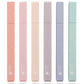 Pastel Cream Color Highlighters | Set of 6 - Supple Room