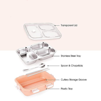 Pastel Palette Bento | Insulated Stainless Steel Lunch Box - Supple Room