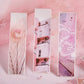 Pastel Pink Photo Series Paper Bookmarks set | 30 pcs per pack - Supple Room