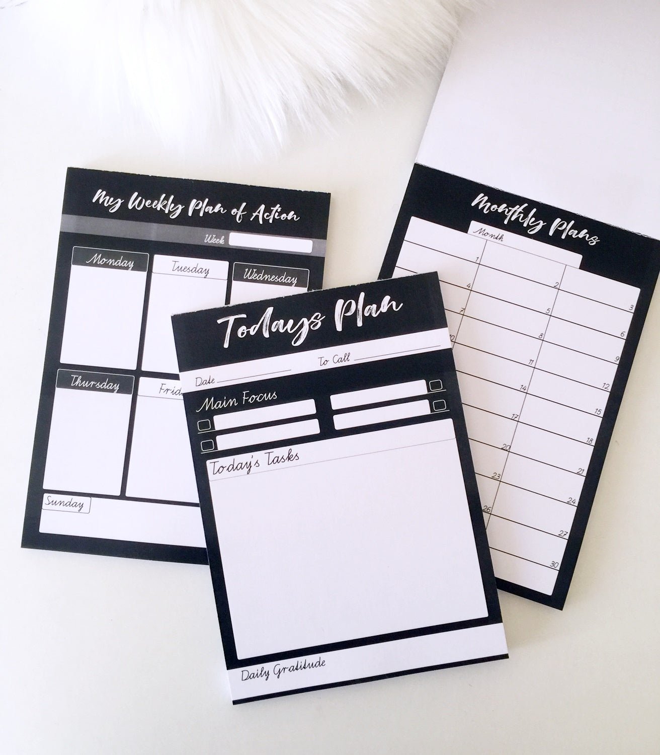 Plan it Right- Daily/ Weekly/Monthly Planners | A5 Size | 50 sheets each - Supple Room