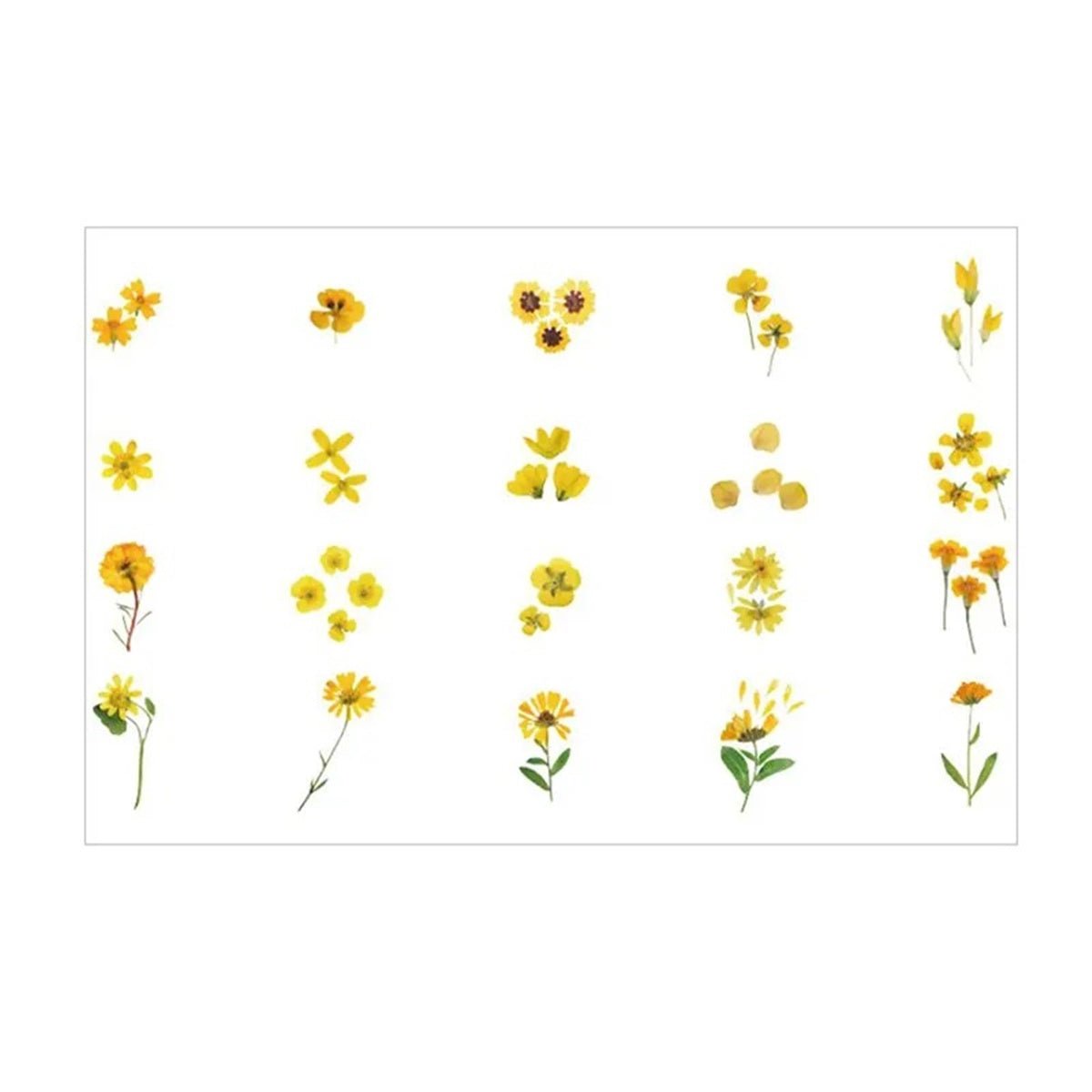 Pretty Flowers sticker set | 40 pcs - Supple Room