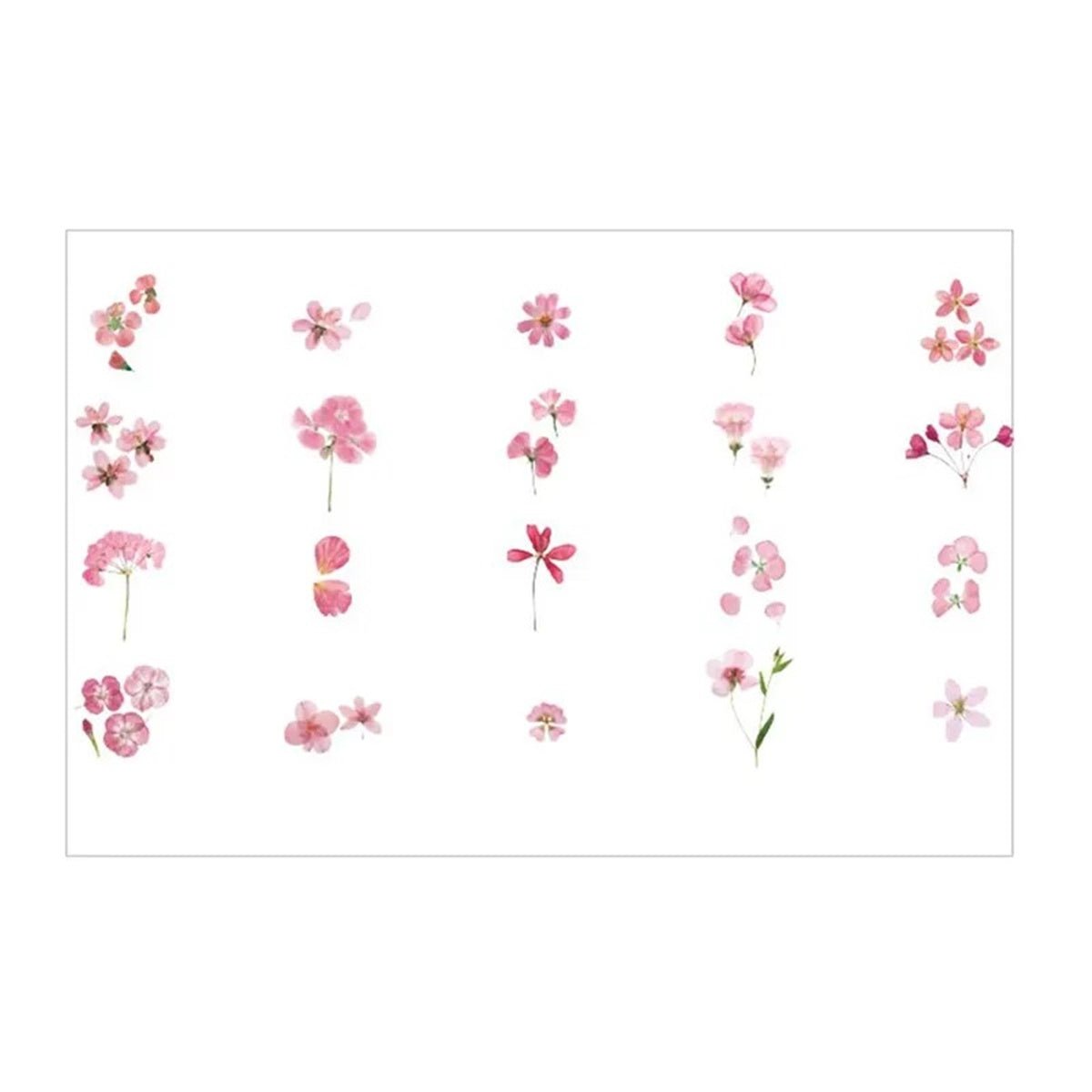 Pretty Flowers sticker set | 40 pcs - Supple Room