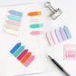 Pretty Pastel/ Bright/ Morandi Index Sticky Note Page Tabs/ Markers - Supple Room