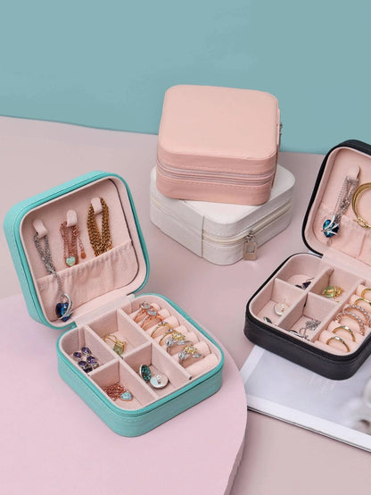 Pretty Pastel Compact Jewellery Organiser | Available in Four Colours - Supple Room