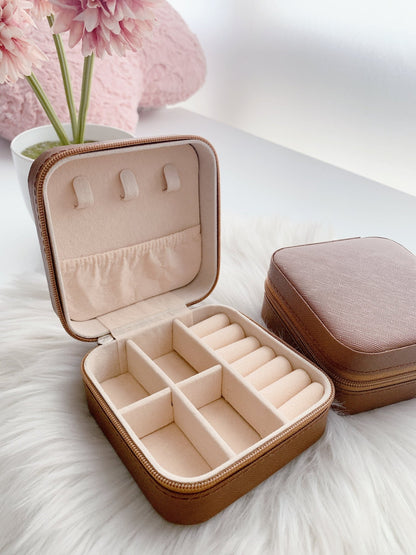 Pretty Pastel Compact Jewellery Organiser | Available in Four Colours - Supple Room