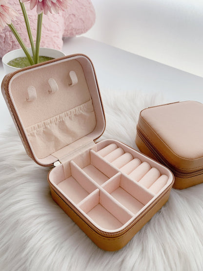 Pretty Pastel Compact Jewellery Organiser | Available in Four Colours - Supple Room