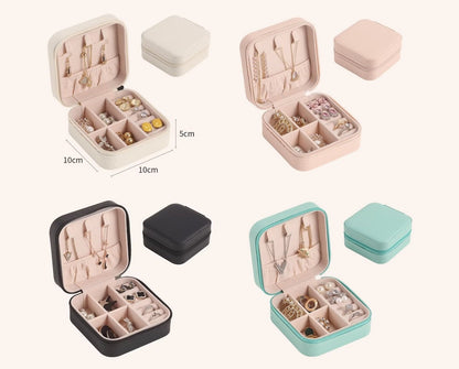 Pretty Pastel Compact Jewellery Organiser | Available in Four Colours - Supple Room