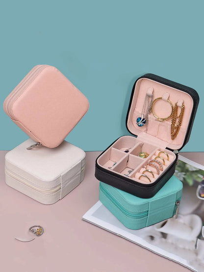 Pretty Pastel Compact Jewellery Organiser | Available in Four Colours - Supple Room