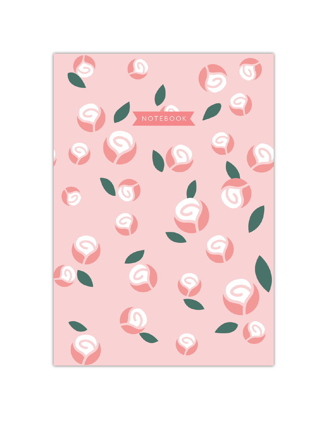 Pretty Roses Notebook | Available in various sizes - Supple Room