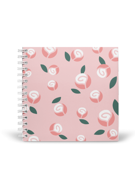 Pretty Roses Notebook | Available in various sizes - Supple Room
