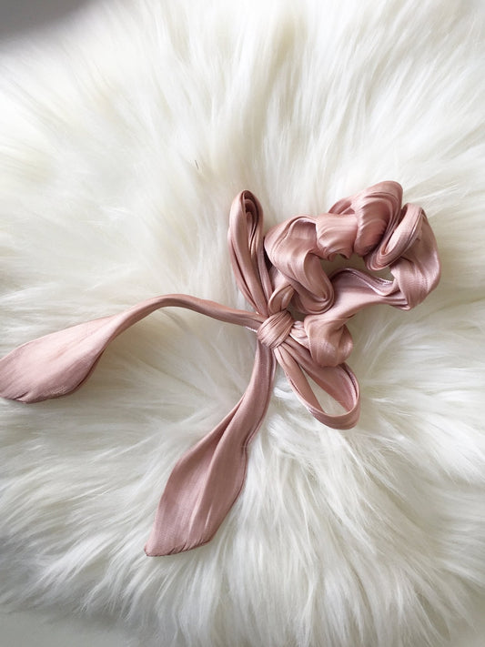 Pretty wave Scarf Scrunchies | Available in 2 designs - Supple Room