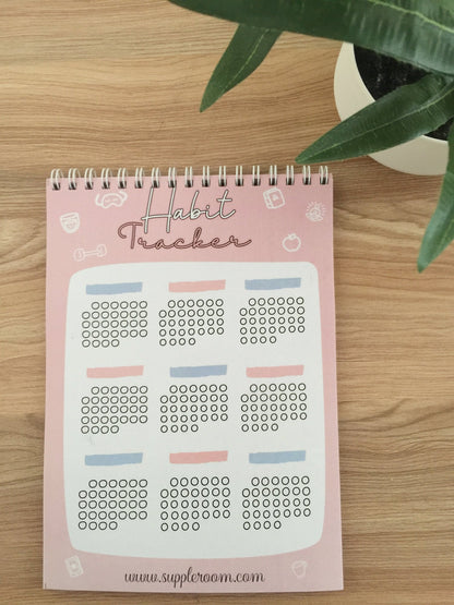 Self Care Habit Tracker | A5 size | 50 sheets - Supple Room