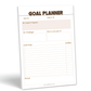 Set your Goals Planner | 50 Sheets Pad - Supple Room