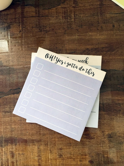 Smart little Planners | Daily/Weekly/Memo Pad/To do | 40 sheets each - Supple Room