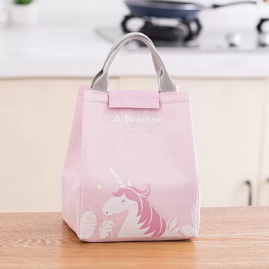 Soft Pink Unicorn insulated Lunch Bag - Supple Room