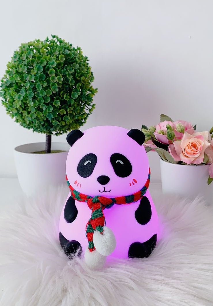 SoftGlow Panda Touch Silicone Lamp - Supple Room