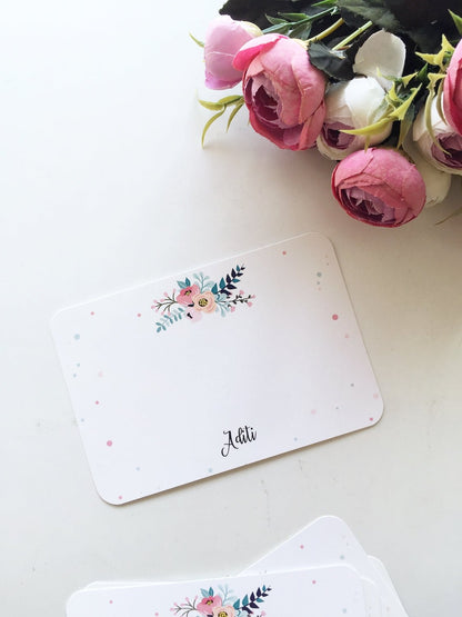 Spring Blossom Notecards | Customized | 12x8 cm - Supple Room