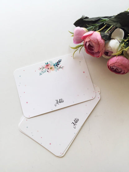 Spring Blossom Notecards | Customized | 12x8 cm - Supple Room