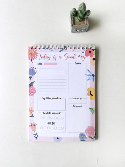 Spring Daily/Weekly Planner | A5 Size | 50 sheets each | Spiral - Supple Room