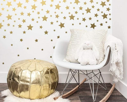 Starry Wall Decals | Geometric Room Décor | 55 Pcs - Supple Room