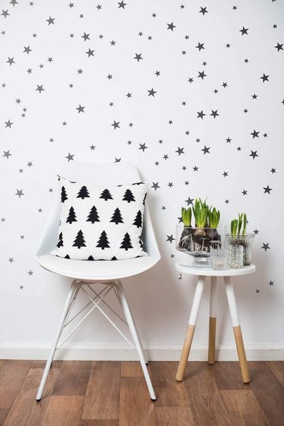 Starry Wall Decals | Geometric Room Décor | 55 Pcs - Supple Room