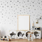 Starry Wall Decals | Geometric Room Décor | 55 Pcs - Supple Room