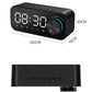 Stylish Multifunctional Mirror 2 Digital Alarm Clock Snooze | Portable Wireless Speaker| Bluetooth 5.0 - Supple Room