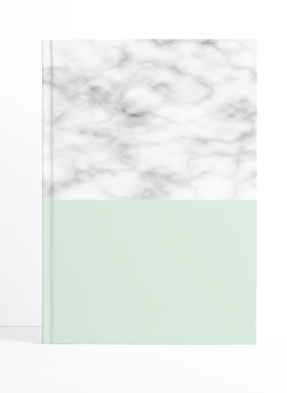 Subtle Marble Notebook | Available in various sizes - Supple Room