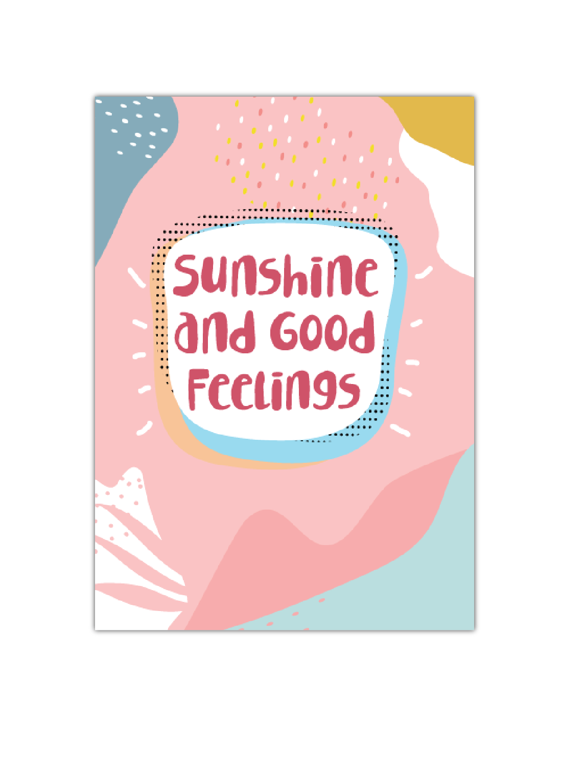 Sunshine & good feelings Notebook | Available in various sizes - Supple Room