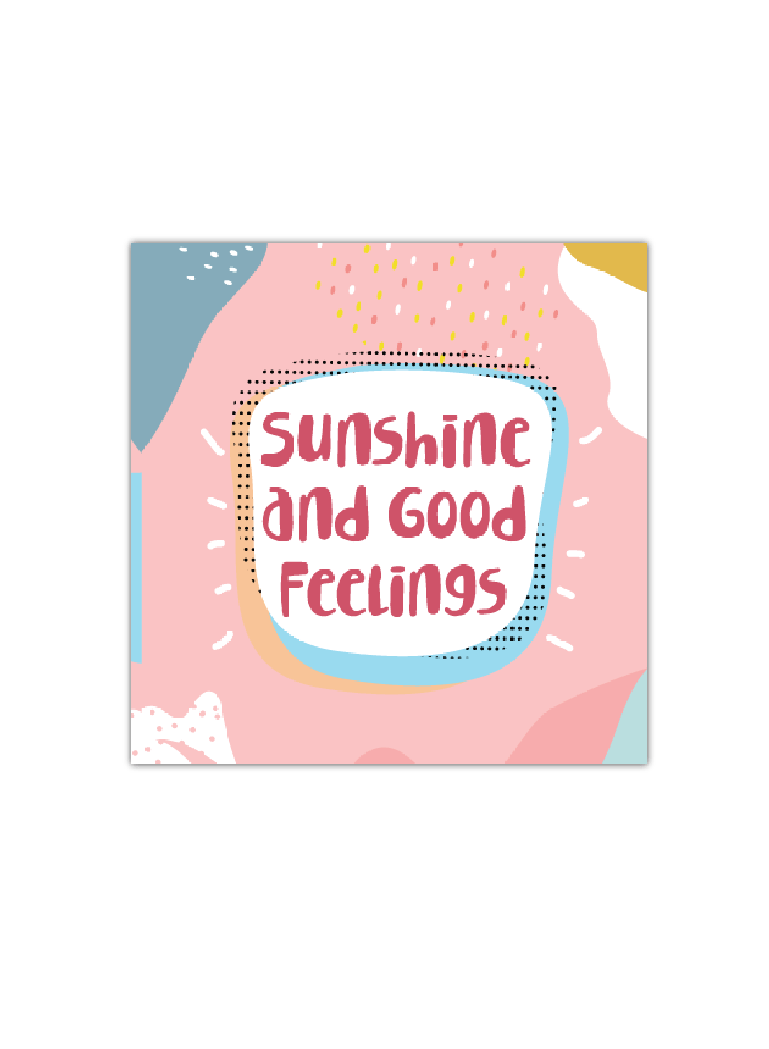 Sunshine & good feelings Notebook | Available in various sizes - Supple Room