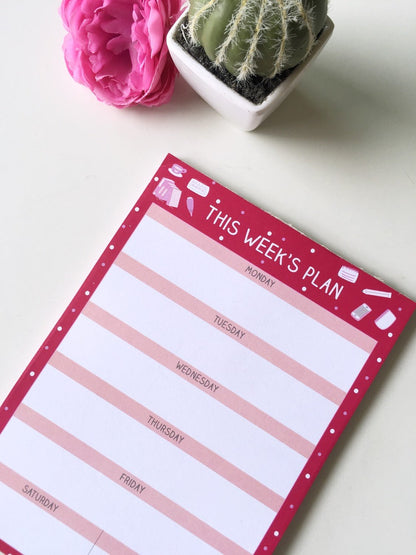 Sweet Ruby Daily/ Weekly/Monthly Planners | A5 Size | 50 sheets each - Supple Room