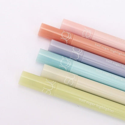 Sweet Sugar soft head Highlighter Marker pens | 6 pcs set - Supple Room