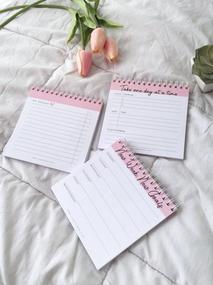 Take it Easy Planners | Daily/Weekly/Agenda | Spiral bound - Supple Room