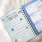 The Ultimate Interactive Study Planner | A5 Hardbound Spiral | 6 months | Free Stickers!! - Supple Room