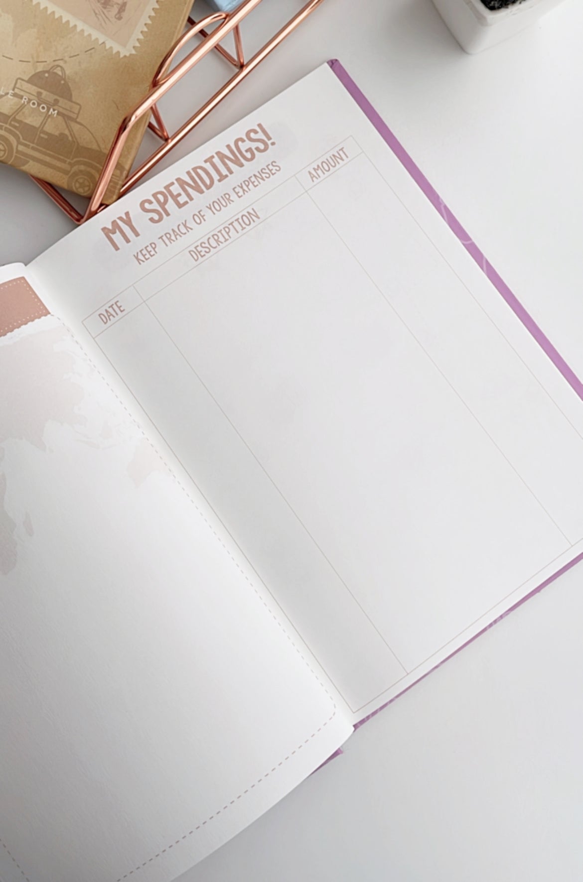 The Ultimate Wanderlust Travel Planner Journal with Freebies | A5 Size | Hardcover - Supple Room