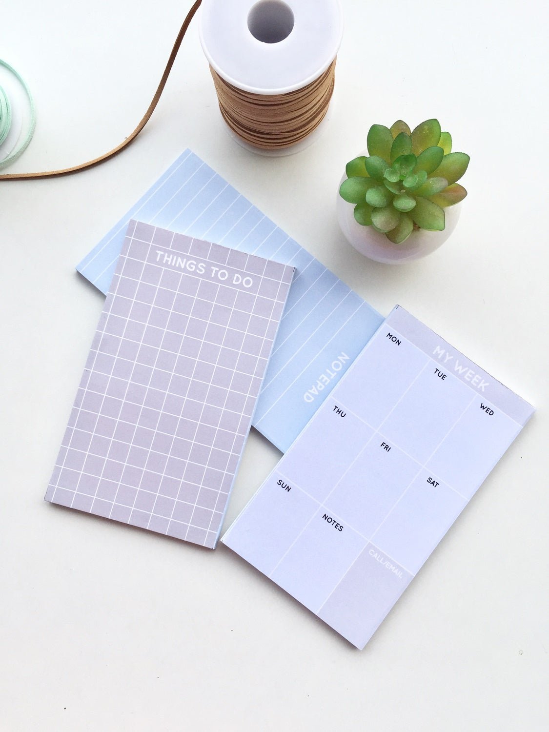 To do, Notepad & My Week Pads | Set of 3 - Supple Room
