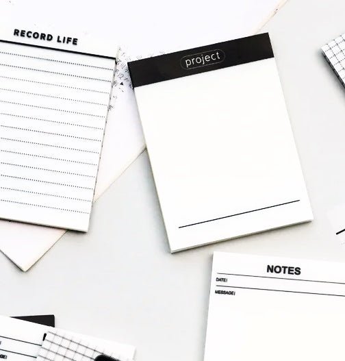 Transparent Sticky Project/ Notepad / Diary Sticky Pad | 50 sheets - Supple Room