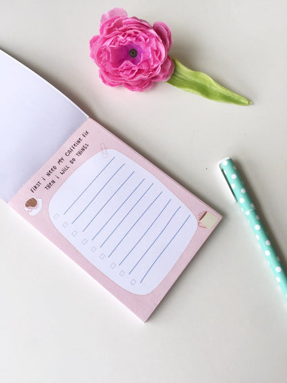 Twee Peach To do List / Notepad | 50 sheets each - Supple Room