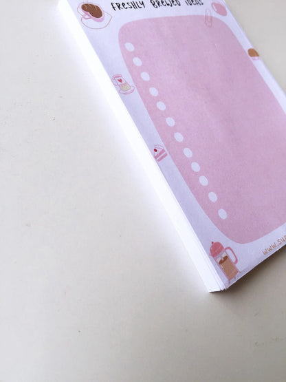 Twee Peach To do List / Notepad | 50 sheets each - Supple Room