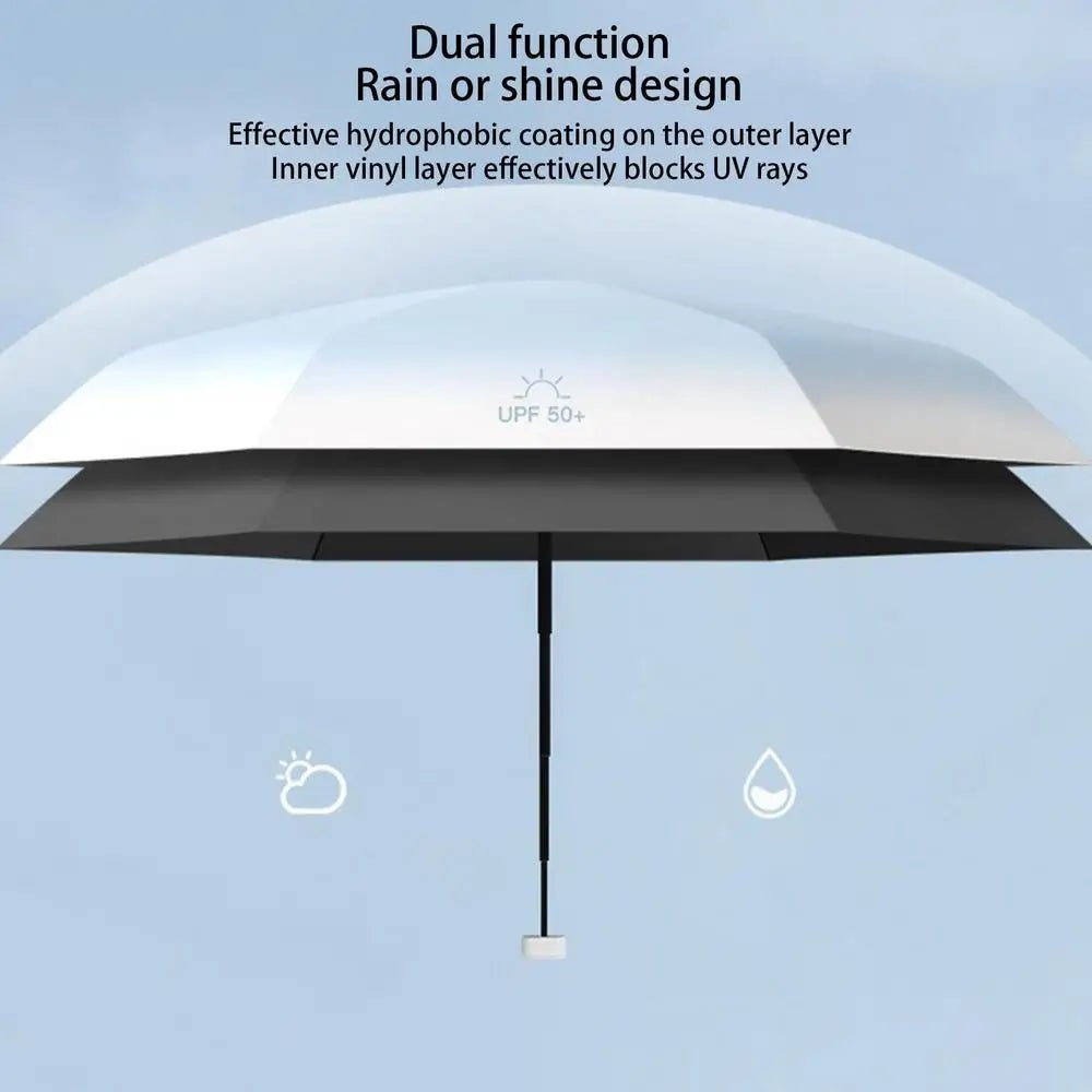 Ultra light weight two tone gradient umbrella | For Sun and rains | UV protection - Supple Room