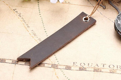 Vintage Genuine Leather Bookmark | Available in 3 colors - Supple Room