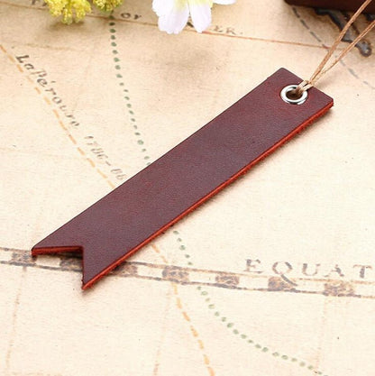 Vintage Genuine Leather Bookmark | Available in 3 colors - Supple Room