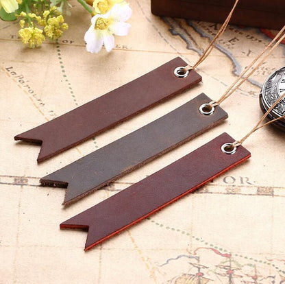 Vintage Genuine Leather Bookmark | Available in 3 colors - Supple Room