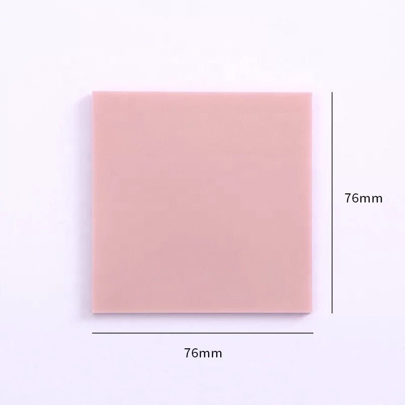 Viral Transparent Matte Sticky Notes | 7.5x7.5 cm - Supple Room