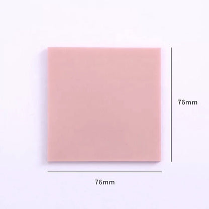 Viral Transparent Matte Sticky Notes | 7.5x7.5 cm - Supple Room