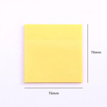 Viral Transparent Matte Sticky Notes | 7.5x7.5 cm - Supple Room