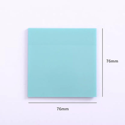 Viral Transparent Matte Sticky Notes | 7.5x7.5 cm - Supple Room