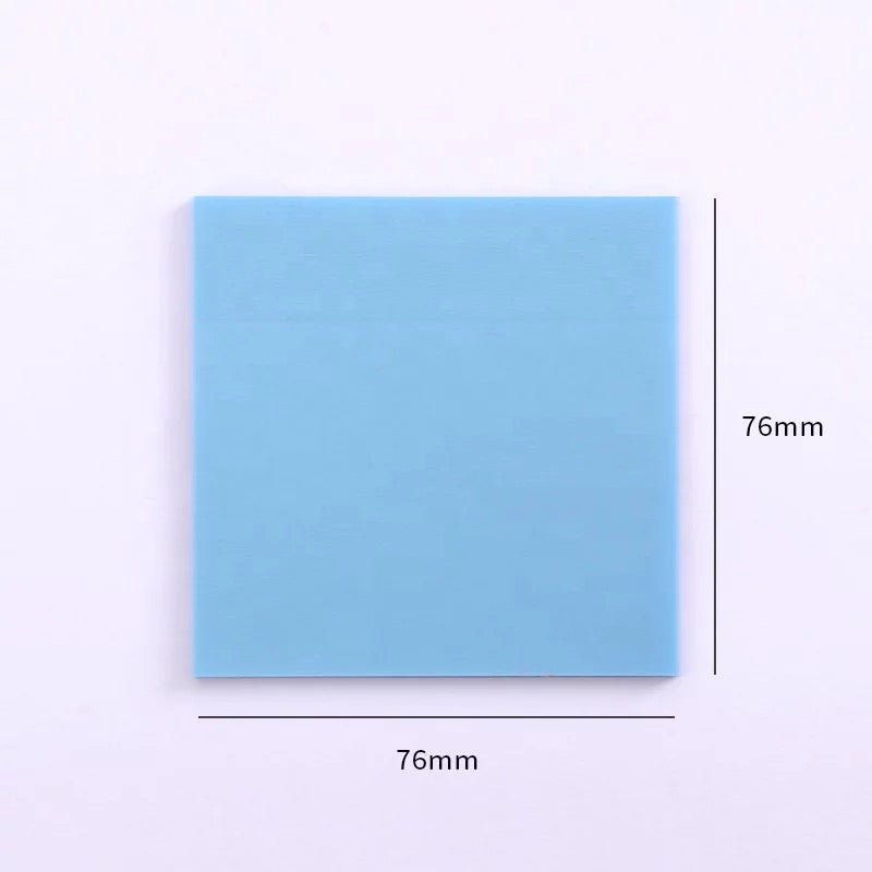 Viral Transparent Matte Sticky Notes | 7.5x7.5 cm - Supple Room