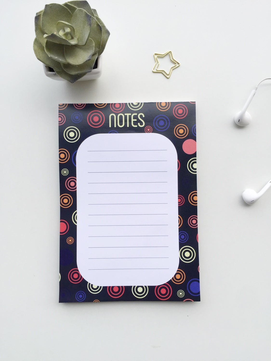 Wheel of Purpose Notepad | A5 Size | 60 Sheets Pad – Supple Room