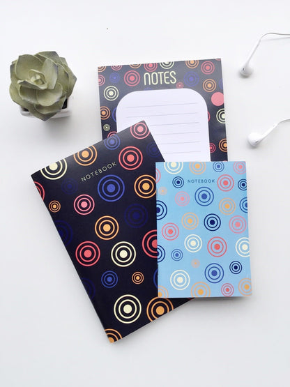 Wheel of Purpose Trio | Set of A5 Notebook, Notepad and A6 Notebook - Supple Room